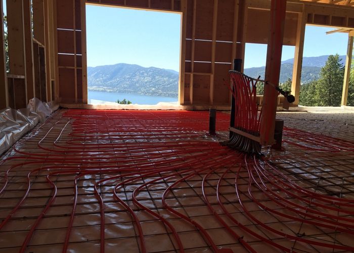 Radiant Heat Install